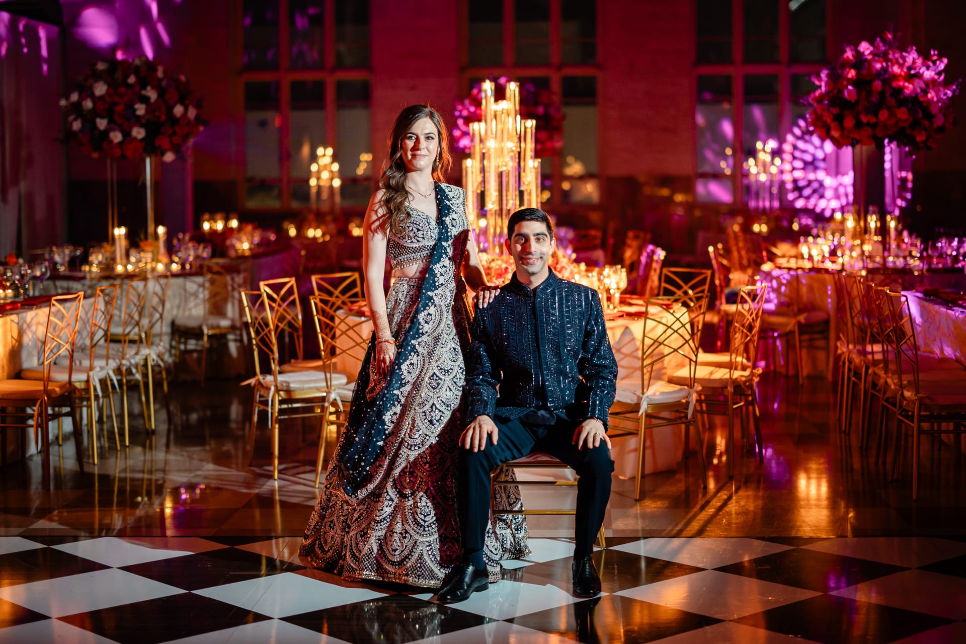 Interfaith and fusion wedding celebration beautifully harmonizing traditions