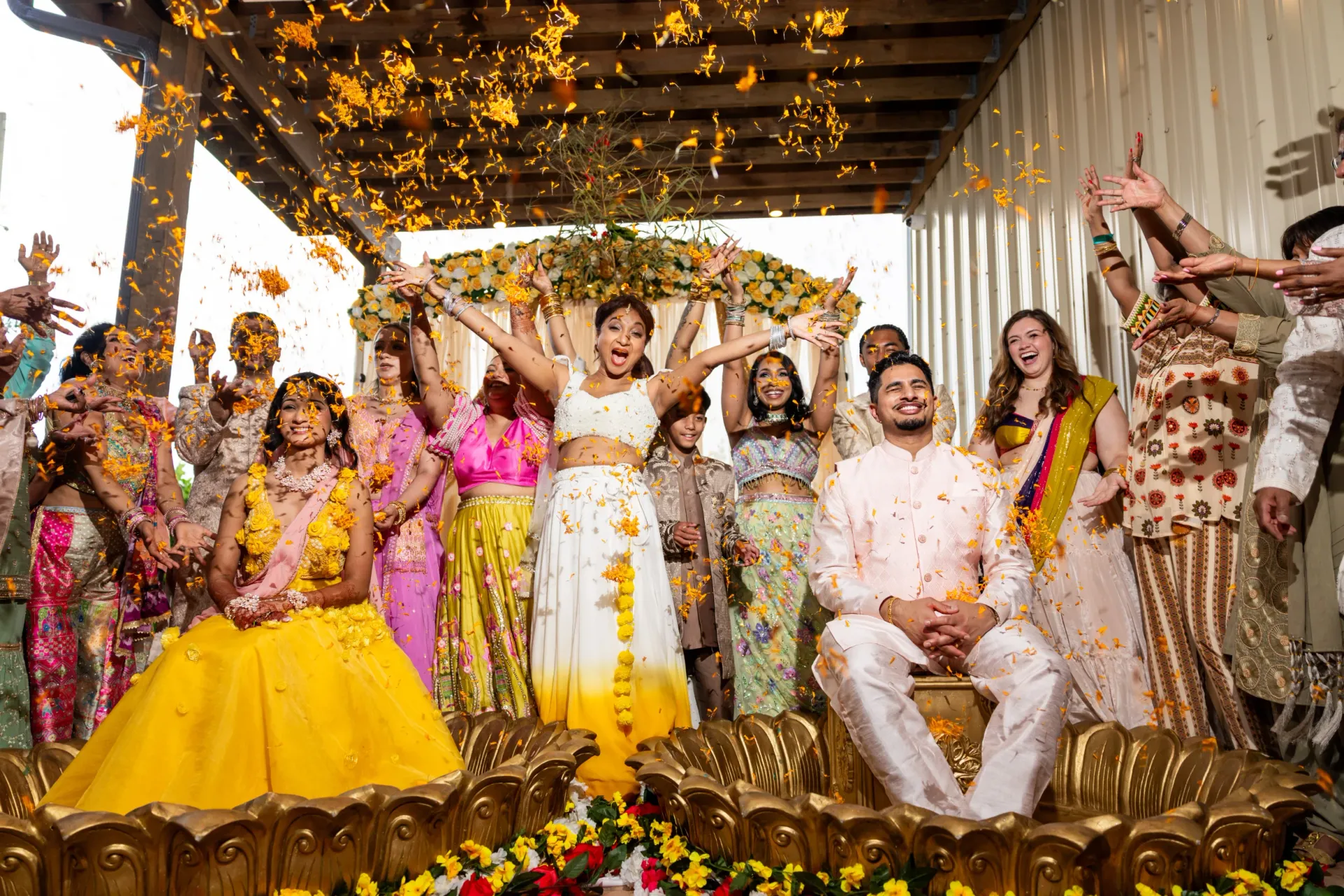 Garland Exchange & Rituals — South Asian Tradition designed and planned by Très CHIC