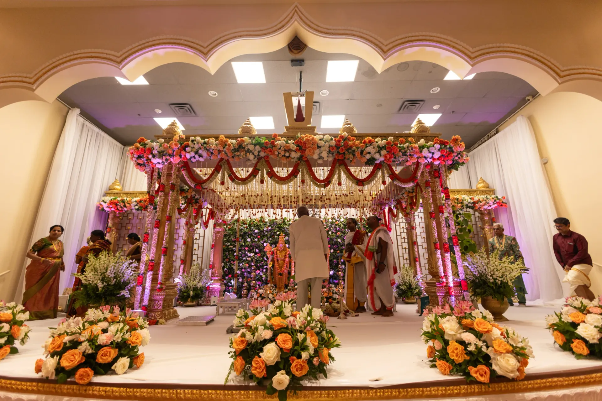 Mandap Ceremony Moment — South Asian Tradition designed and planned by Très CHIC